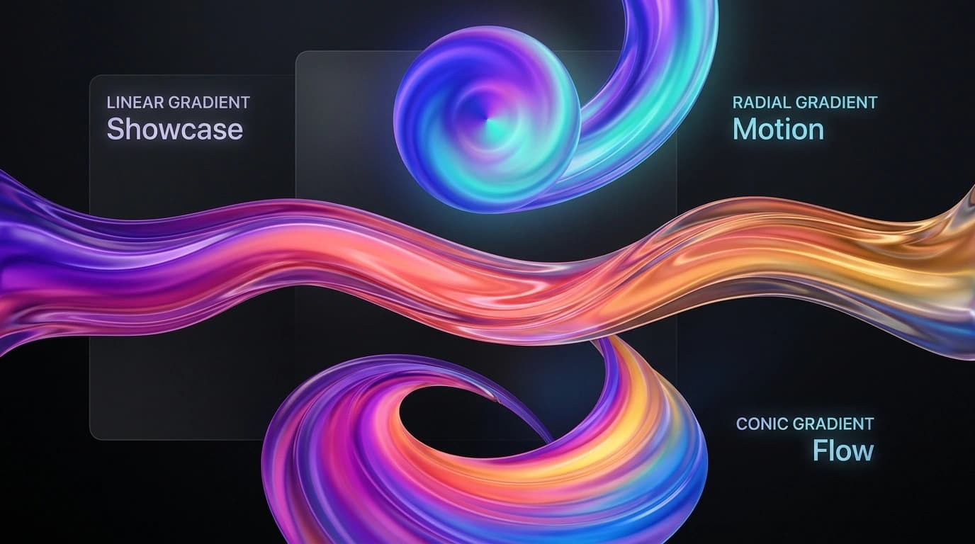 The Complete CSS Gradients Guide: Mastering Linear, Radial, and Conic Gradients