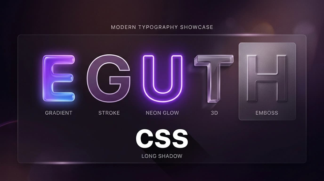 CSS Text Effects: A Complete Guide to the Text Effects Generator